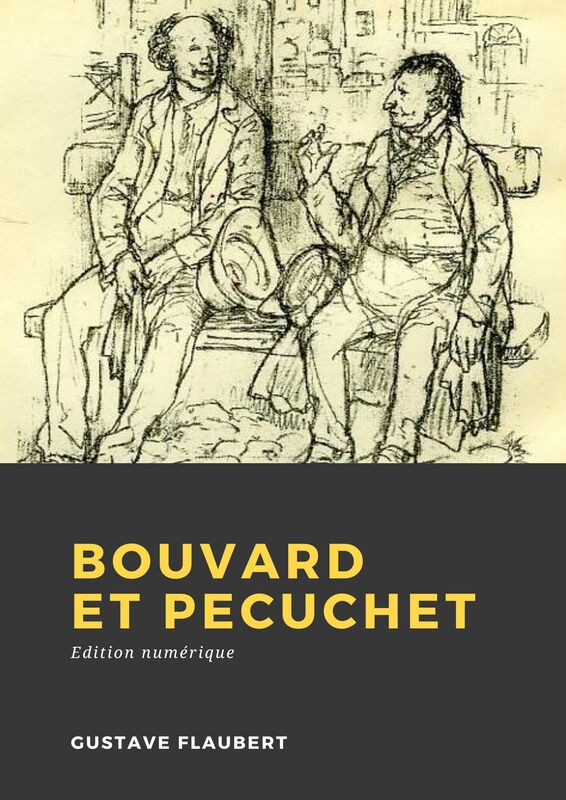 Couverture du livre Bouvard et Pécuchet de Gustave Flaubert chez Librofilio