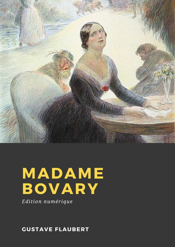 Couverture du livre Madame Bovary de Gustave Flaubert chez Librofilio