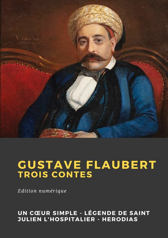 Couverture du livre Trois contes de Gustave Flaubert chez Librofilio