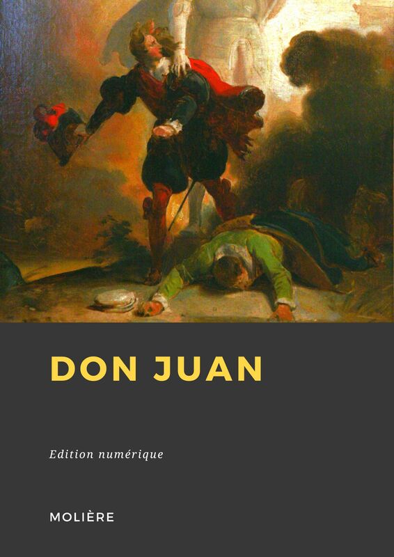 Couverture du livre Don Juan de Molière chez Librofilio