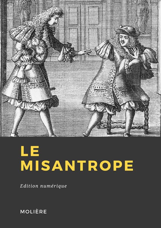 Couverture du livre Le Misanthrope de Molière