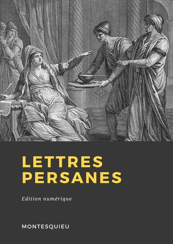 Couverture du livre Lettres persanes de Montesquieu chez Librofilio