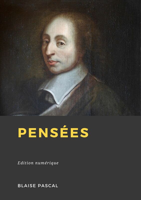 Couverture du livre Pensées de Blaise Pascal