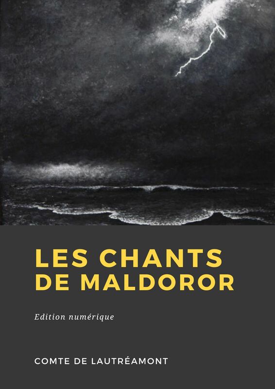 Couverture du livre Les Chants de Maldoror de Comte de Lautréamont chez Librofilio