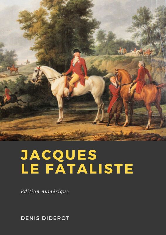 Couverture du livre Jacques le fataliste de Denis Diderot chez Librofilio