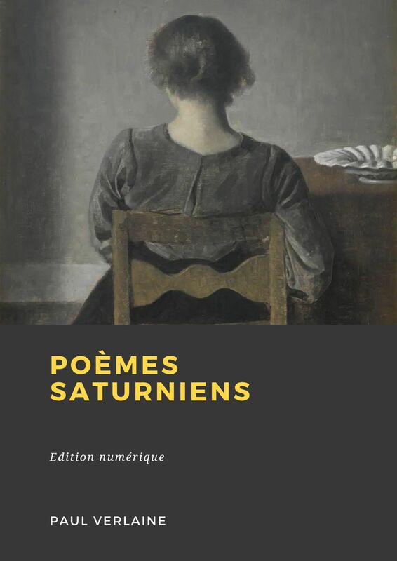 Couverture du livre Poèmes saturniens de Paul Verlaine chez Librofilio