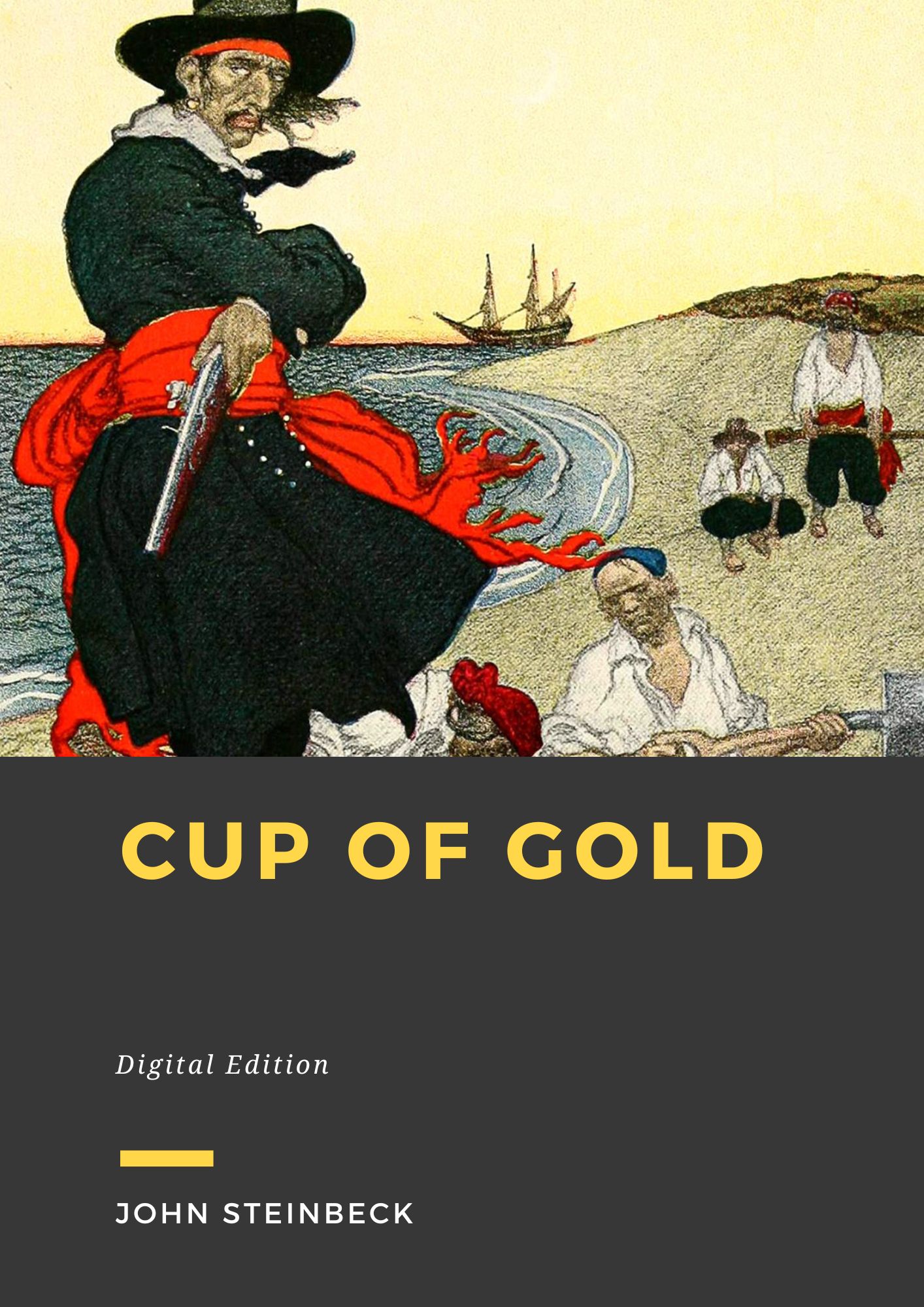 Couverture du livre Cup of Gold de John Steinbeck chez Librofilio