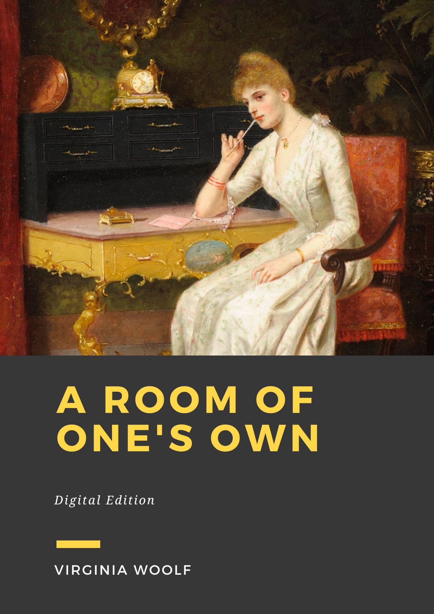Couverture du livre A Room of One's Own de Virginia Woolf chez Librofilio