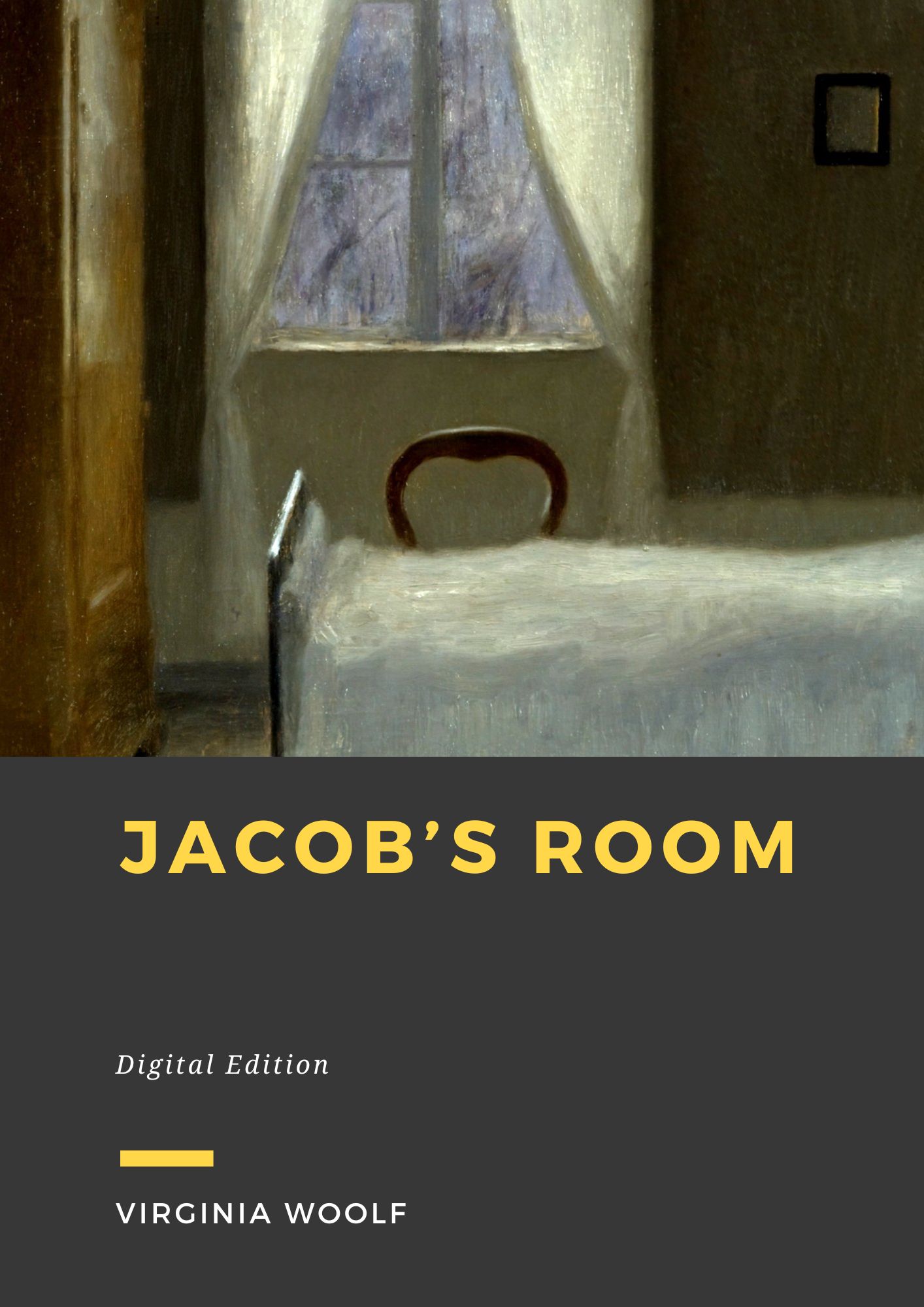 Couverture du livre Jacob’s Room de Virginia Woolf chez Librofilio