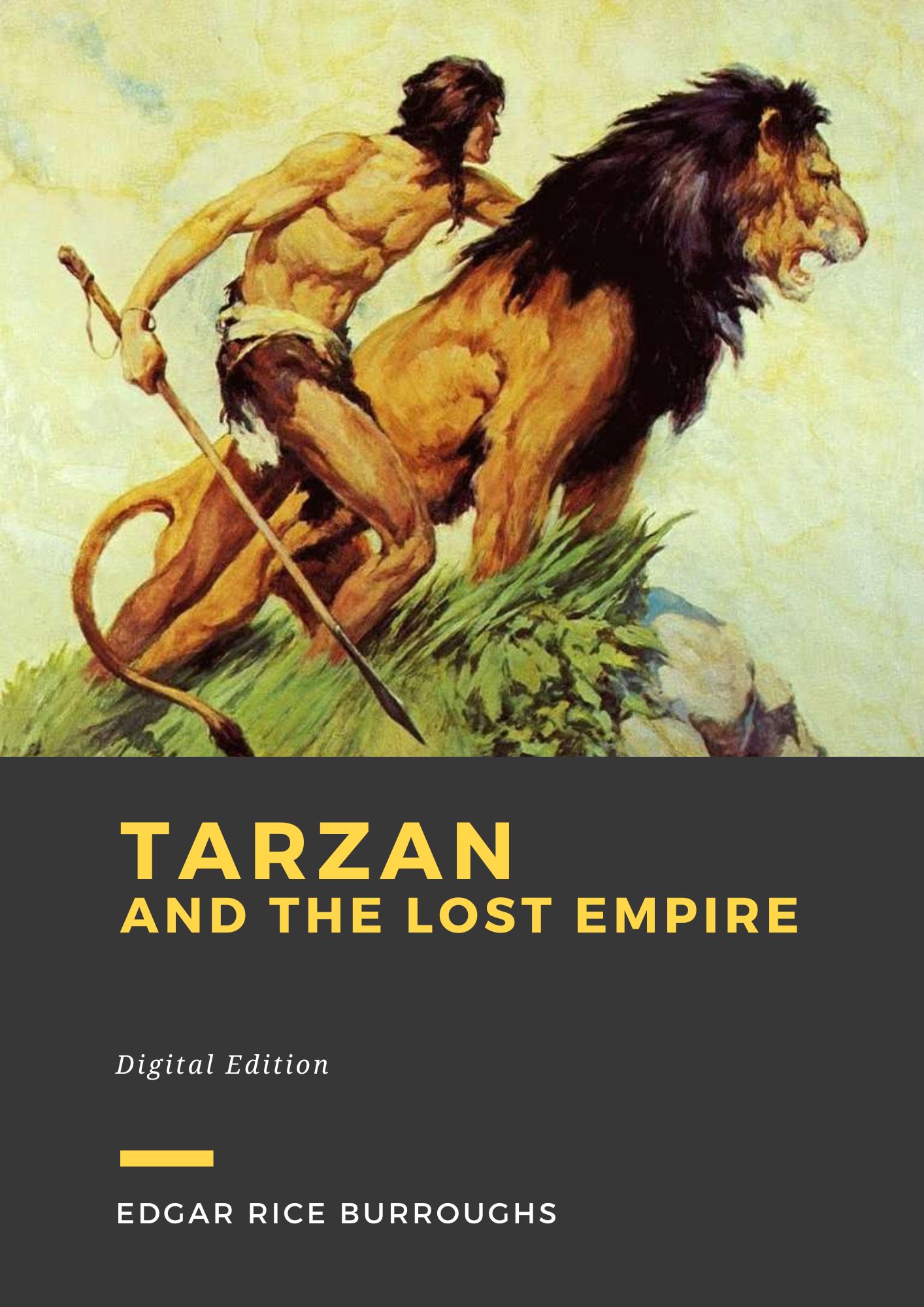 Couverture du livre Tarzan and the Lost Empire de Edgar Rice Burroughs chez Librofilio