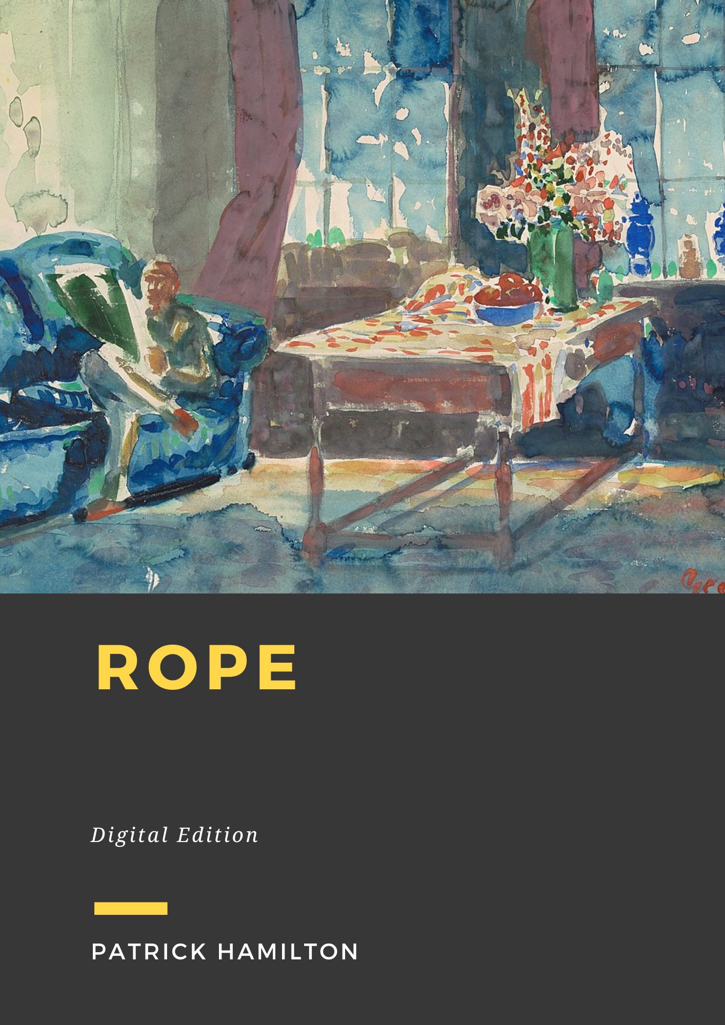 Couverture du livre Rope de Patrick Hamilton chez Librofilio