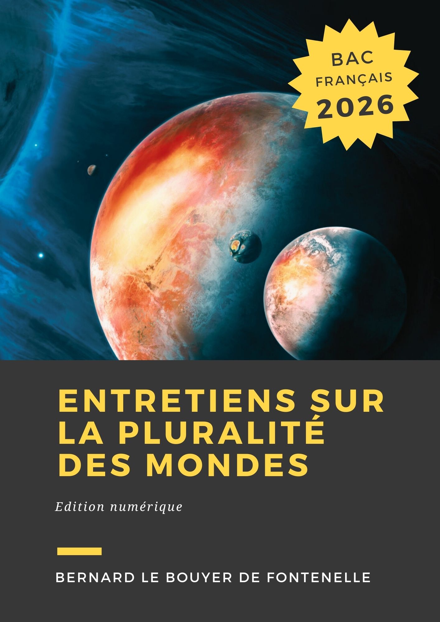 Couverture du livre Entretiens sur la pluralité des mondes de Bernard Le Bouyer de Fontenelle chez Librofilio
