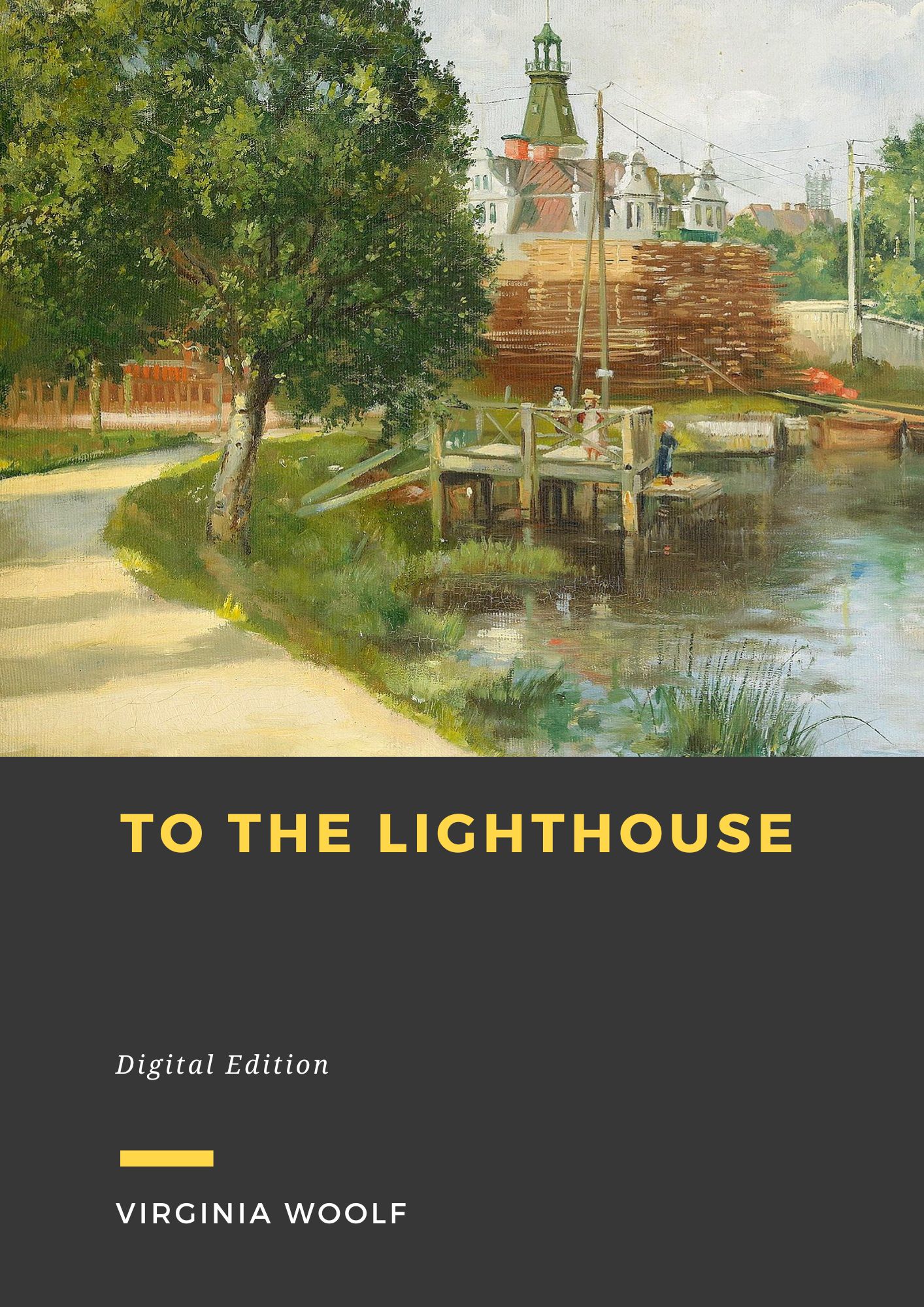 Couverture du livre To the Lighthouse de Virginia Woolf chez Librofilio