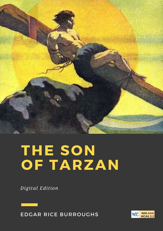 Couverture du livre The Son of Tarzan de Edgar Rice Burroughs chez Librofilio