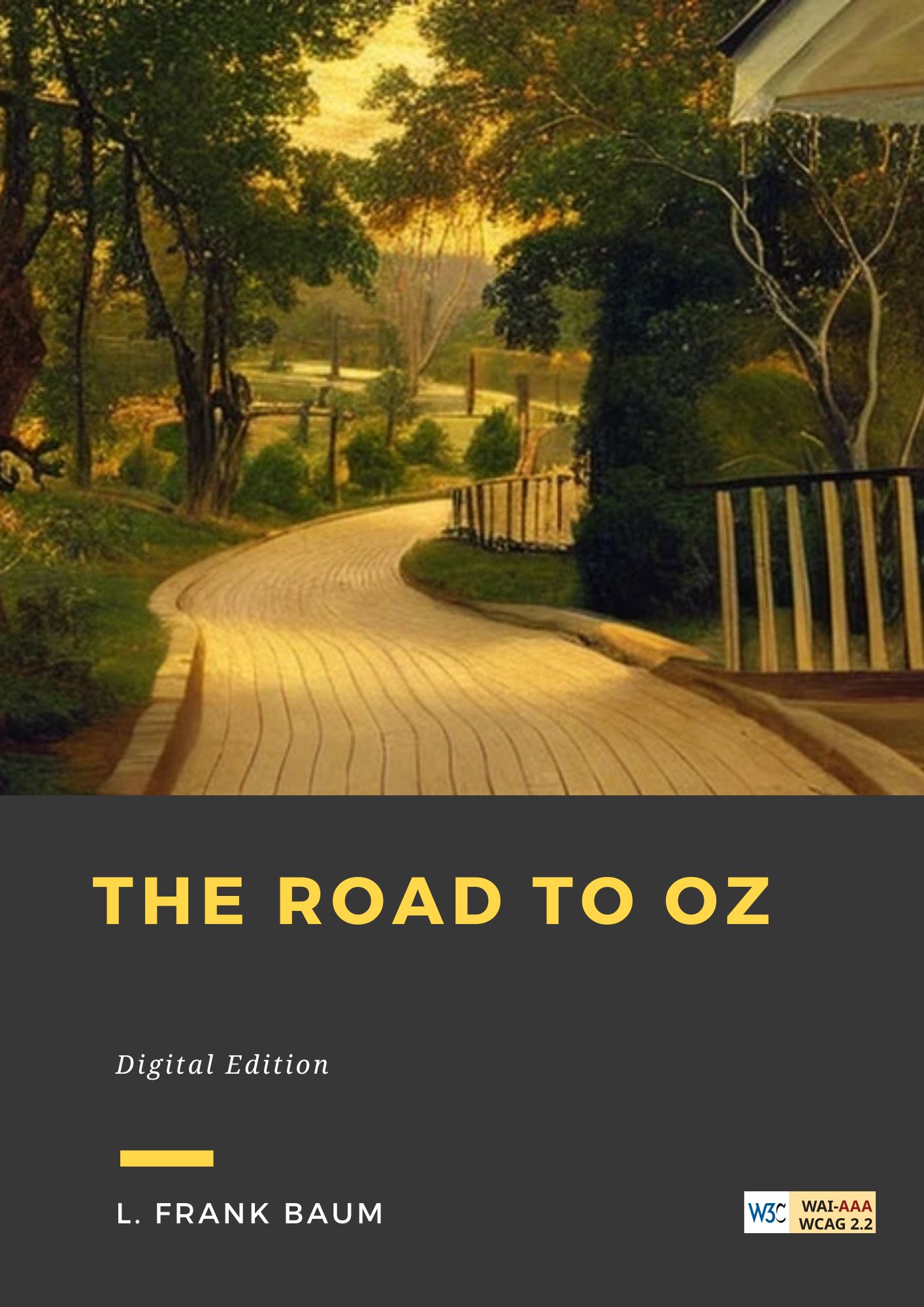 Couverture du livre The Road to Oz de L. Frank Baum chez Librofilio