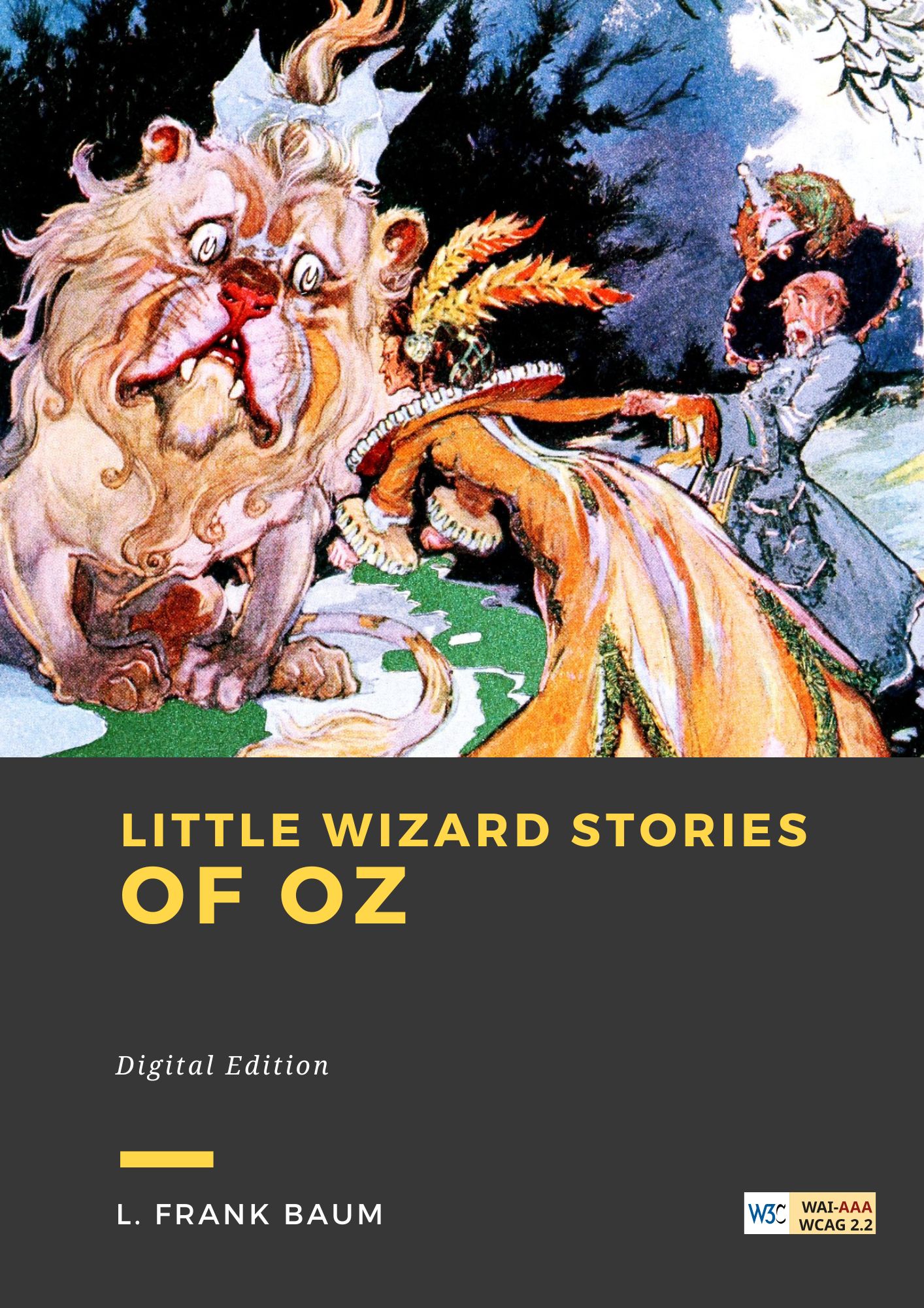 Couverture du livre Little Wizard Stories of Oz de L. Frank Baum chez Librofilio
