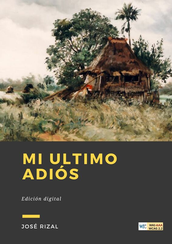 Couverture du livre Mi Ultimo Adiós de José Rizal chez Librofilio