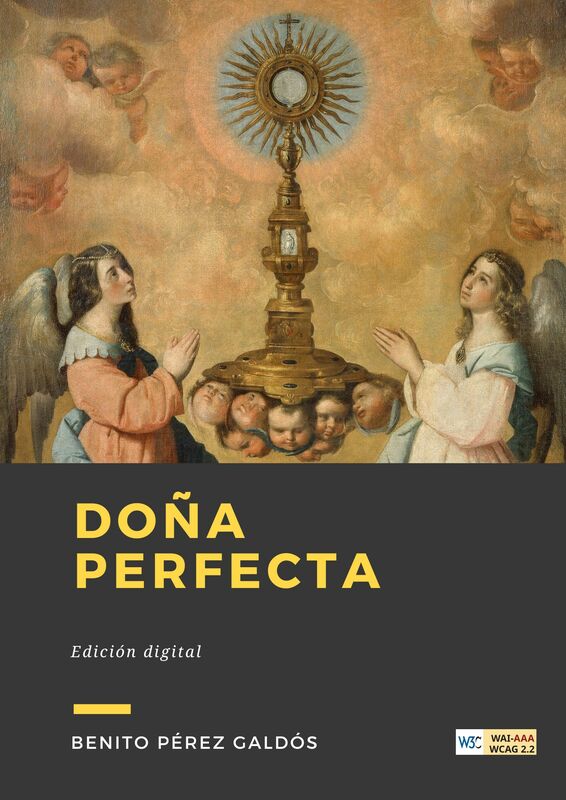 Couverture du livre Doña Perfecta de Benito Pérez Galdós chez Librofilio