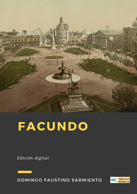 Couverture du livre Facundo de Domingo Faustino Sarmiento chez Librofilio