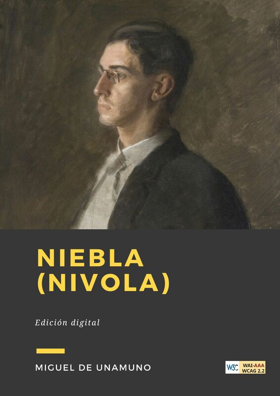 Couverture du livre Niebla (Nivola) de Miguel de Unamuno chez Librofilio