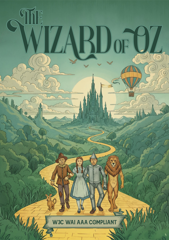 Couverture du livre Oz de L. Frank Baum chez Librofilio