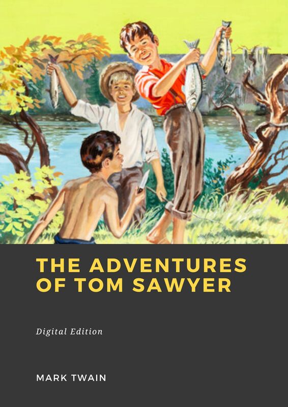 Couverture du livre The Adventures of Tom Sawyer de Mark Twain chez Librofilio