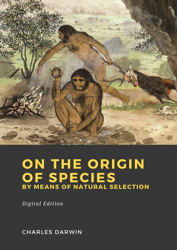 Couverture du livre On the Origin of Species by Means of Natural Selection de Charles Darwin chez Librofilio