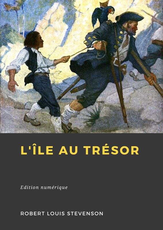 Couverture du livre L'Île au trésor de Robert Louis Stevenson chez Librofilio