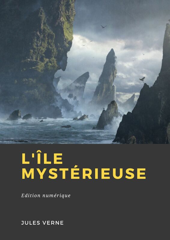 Couverture du livre L'Île mystérieuse de Jules Verne