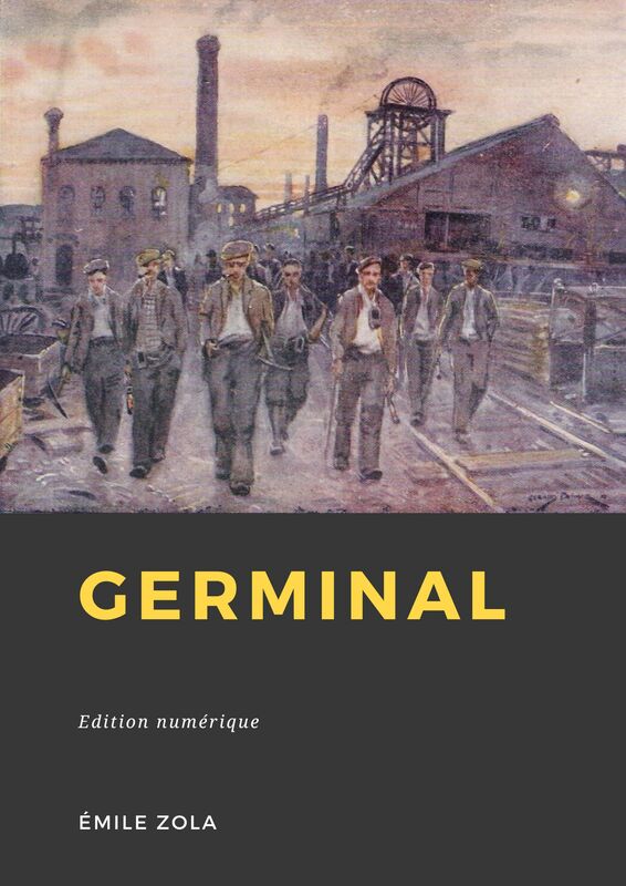 Couverture du livre Germinal de Émile Zola chez Librofilio