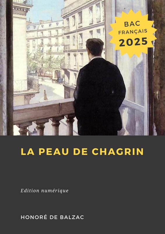 Couverture du livre La Peau de chagrin de Honoré de Balzac chez Librofilio