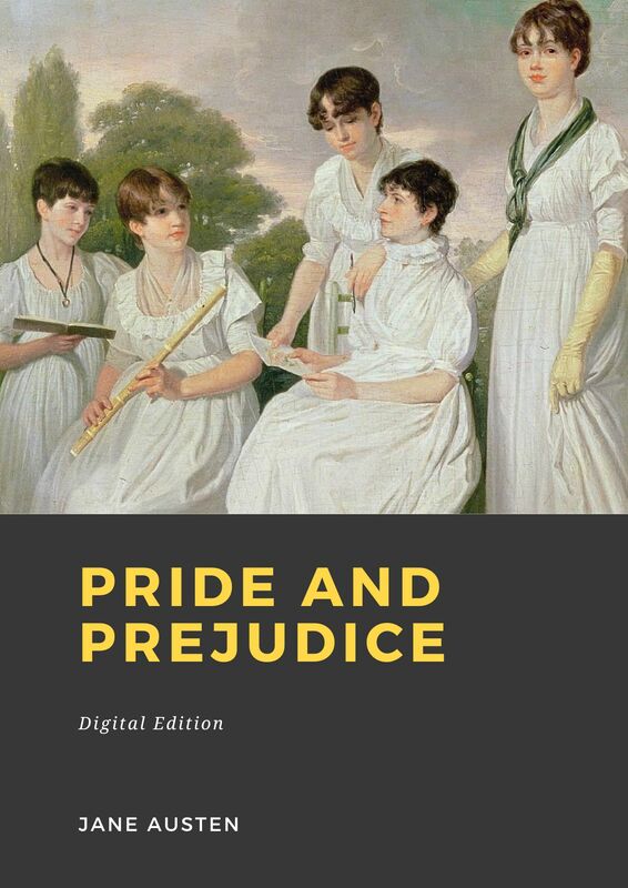 Couverture du livre Pride and Prejudice de Jane Austen chez Librofilio