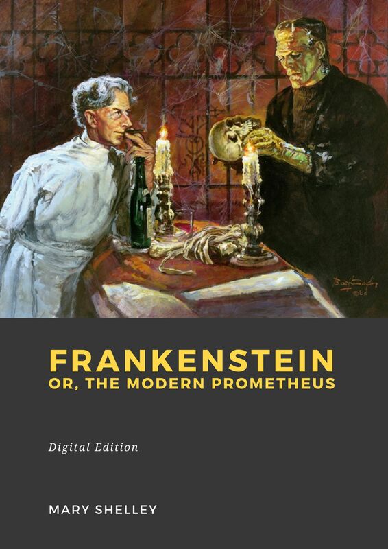 Couverture du livre Frankenstein de Mary Shelley chez Librofilio