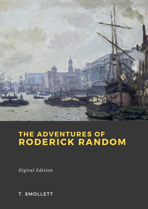 Couverture du livre The Adventures of Roderick Random de Tobias Smollett chez Librofilio