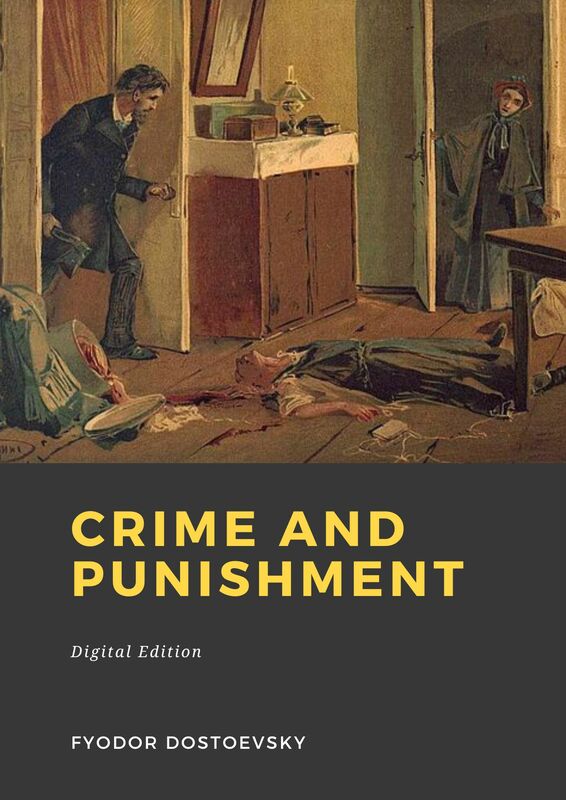 Couverture du livre Crime and Punishment de Fyodor Dostoevsky chez Librofilio