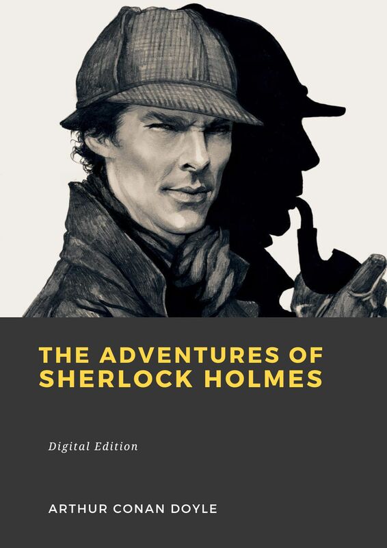 Couverture du livre The Adventures of Sherlock Holmes de Arthur Conan Doyle chez Librofilio