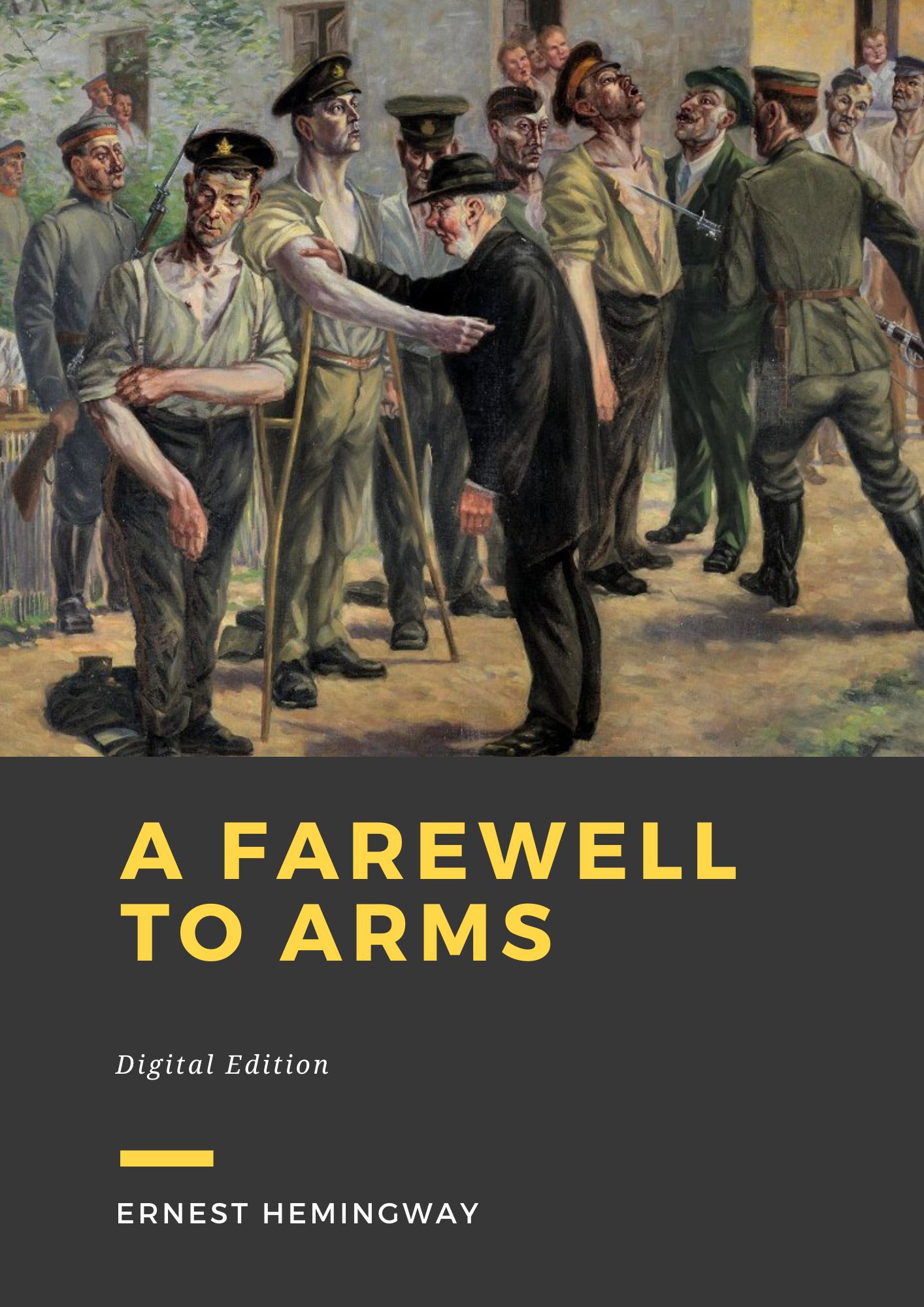 Couverture du livre A Farewell to Arms de Ernest Hemingway chez Librofilio