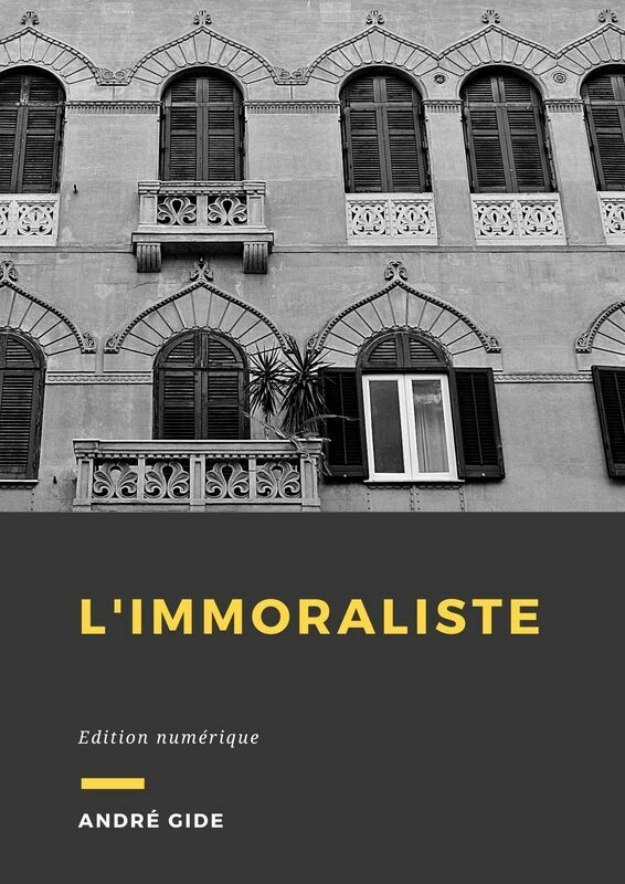 Couverture du livre L'immoraliste de André Gide