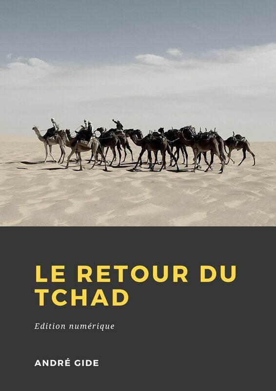 Couverture du livre Le retour du Tchad de André Gide