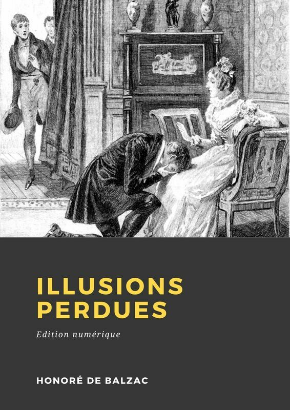 Couverture du livre Illusions perdues de Honoré de Balzac chez Librofilio