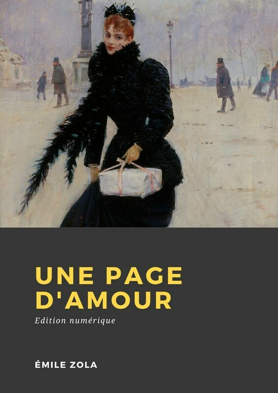 Couverture du livre Une page d'amour de Émile Zola